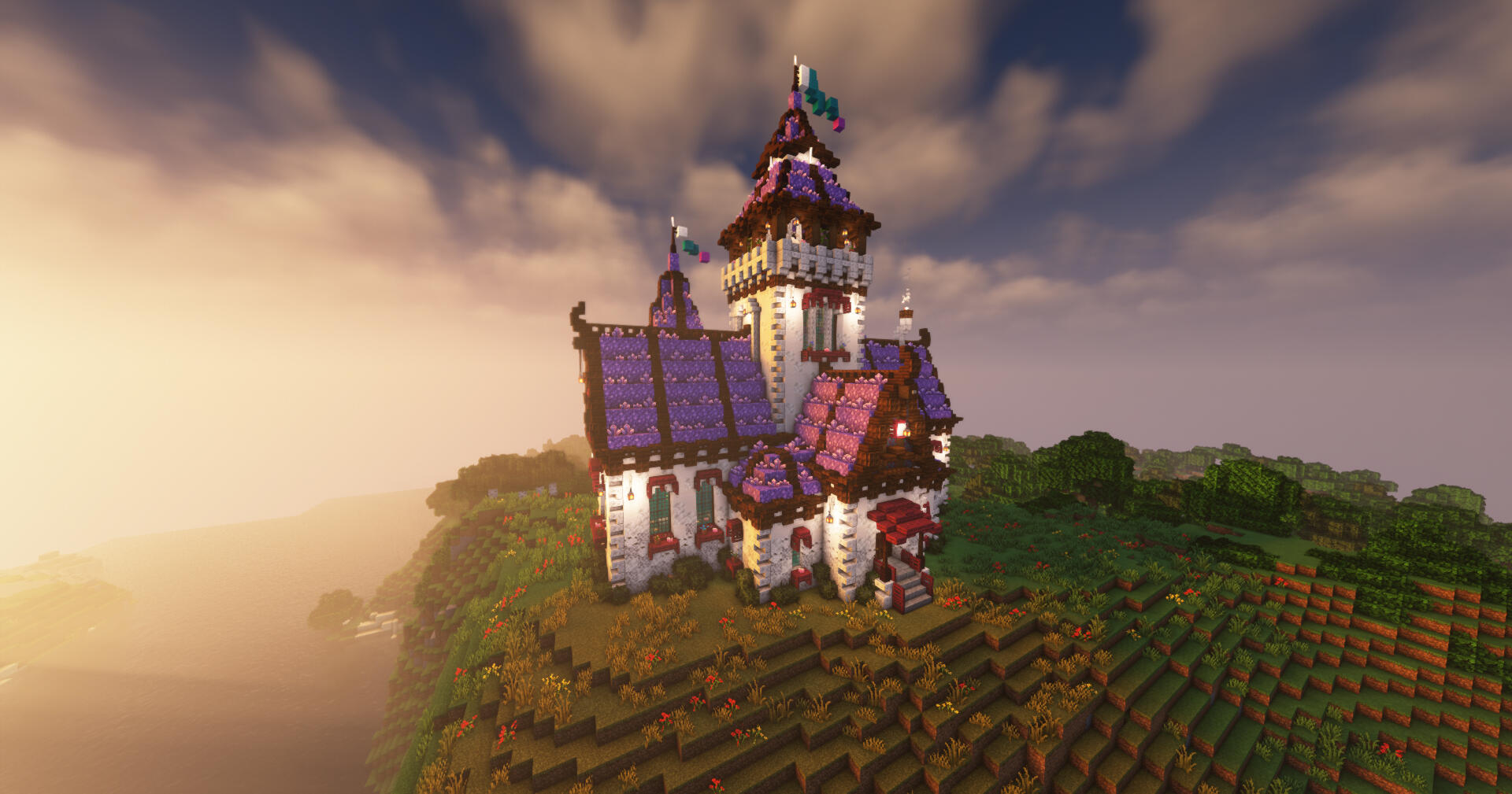 Magical Amethyst Castle